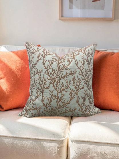 Pierre Frey Decorative Pillow Gorgone L5035 18x18" Knife Edge Cover