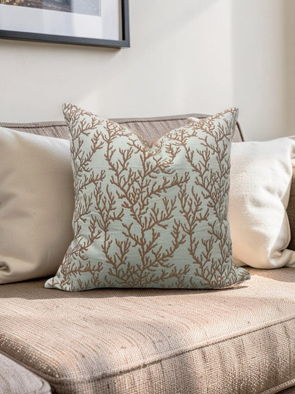 Pierre Frey Decorative Pillow Gorgone L5035 18x18" Knife Edge Cover
