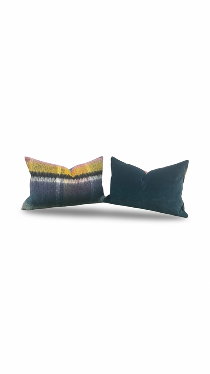 Nestor Plaine 12X18" Knife Edge Decorative Lumbar Pillow