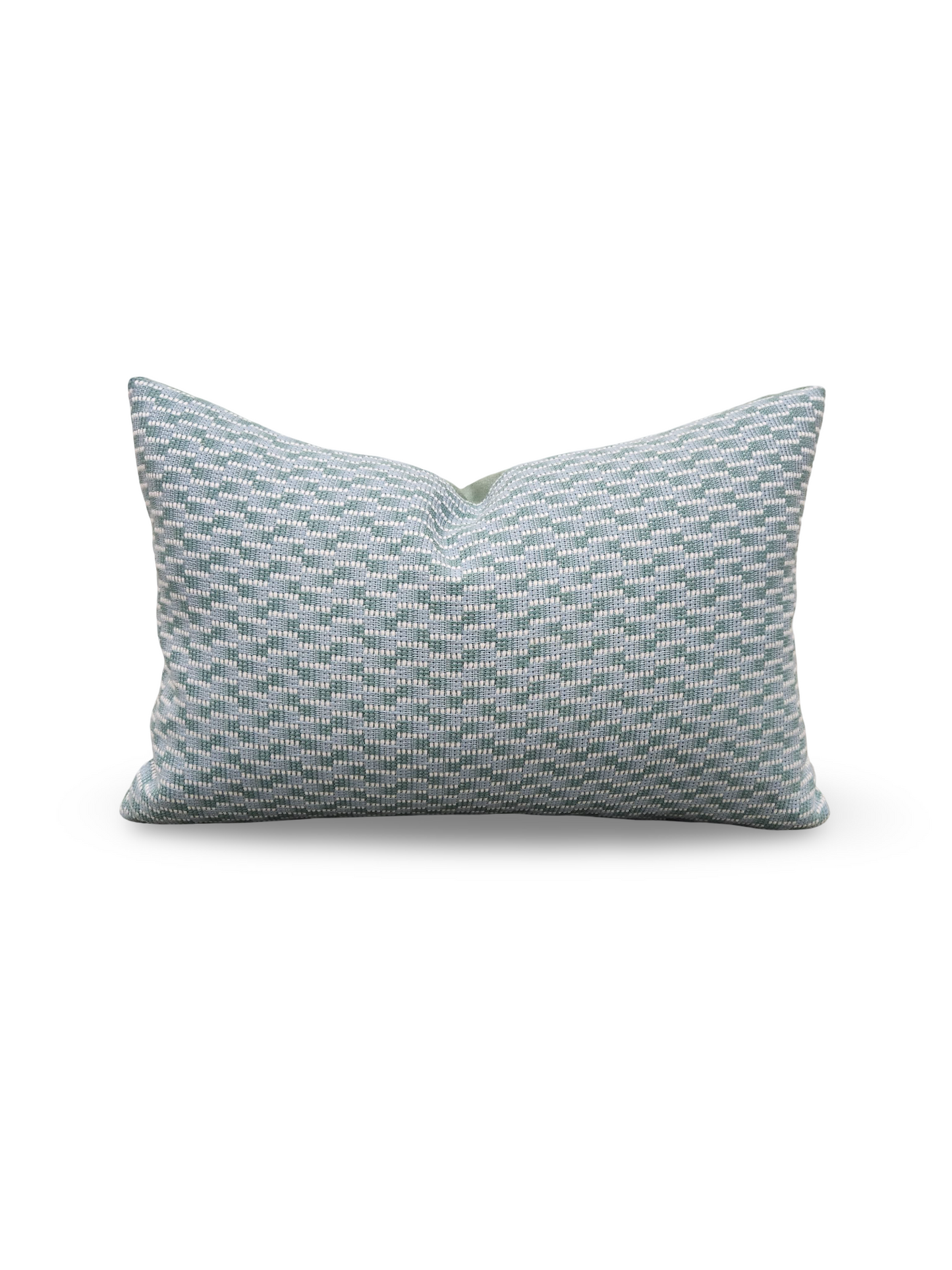 Pierre Frey Lumbar Pillow Ainhoa Lagon 12x18" Knife Edge Cover