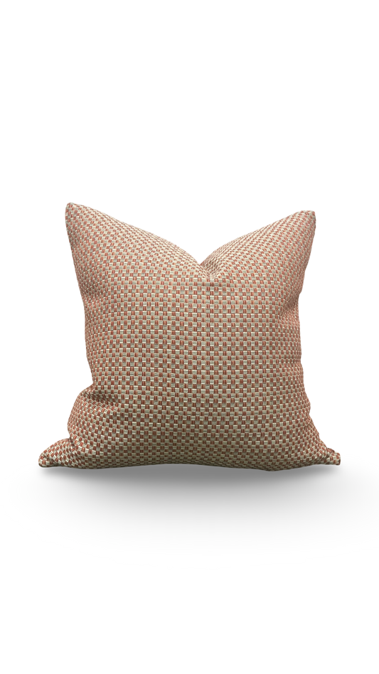 Pierre Frey Decorative Pillow Calypso Figue 22x22" Knife Edge Cover