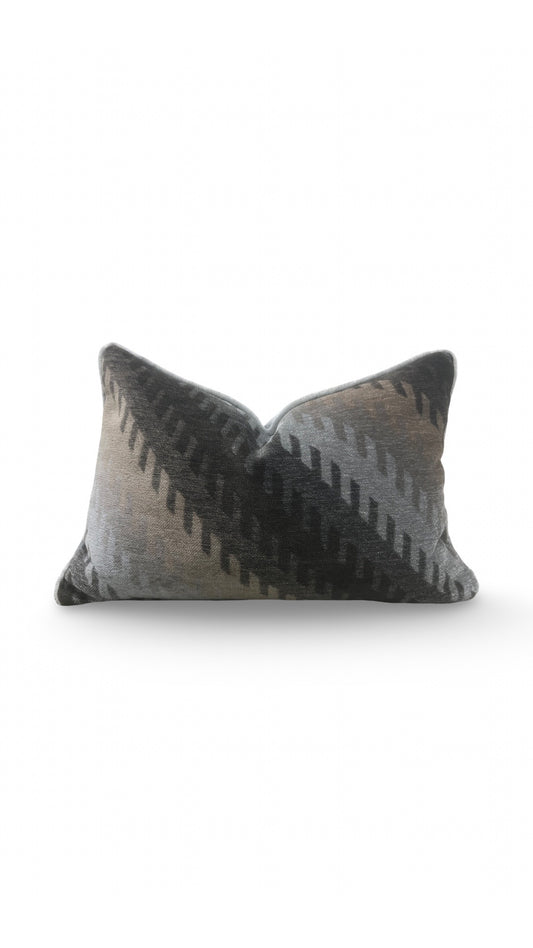Lumbar Pillow Bryce Stone 12x18" Knife Edge Cover