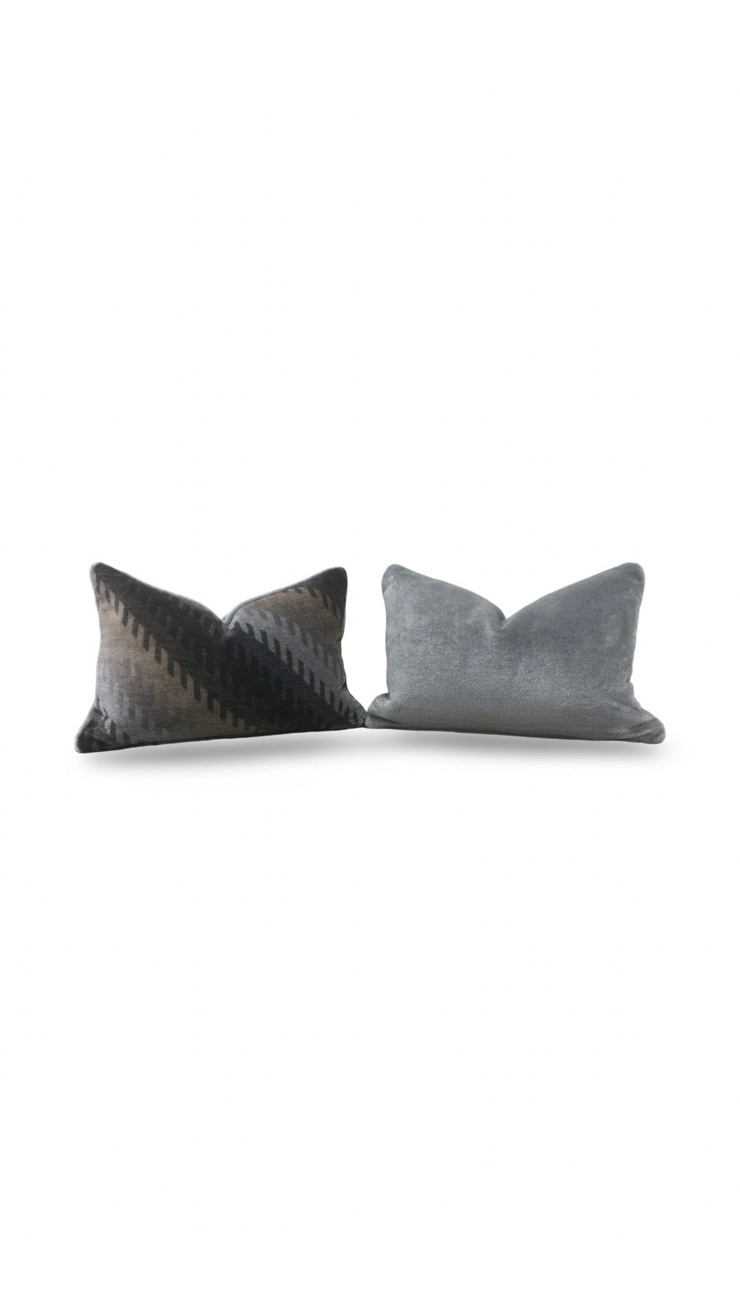 Lumbar Pillow Bryce Stone 12x18" Knife Edge Cover