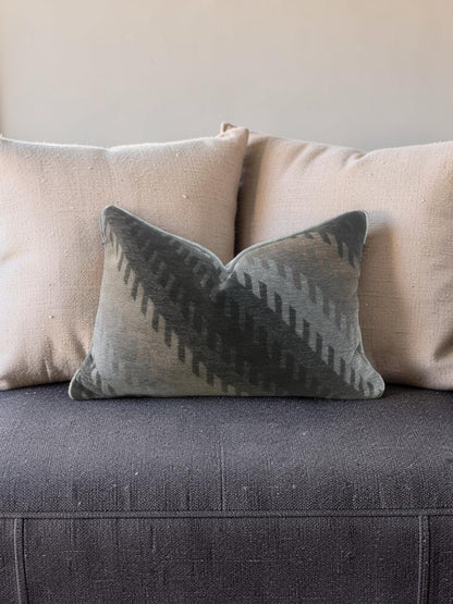 Lumbar Pillow Bryce Stone 12x18" Knife Edge Cover