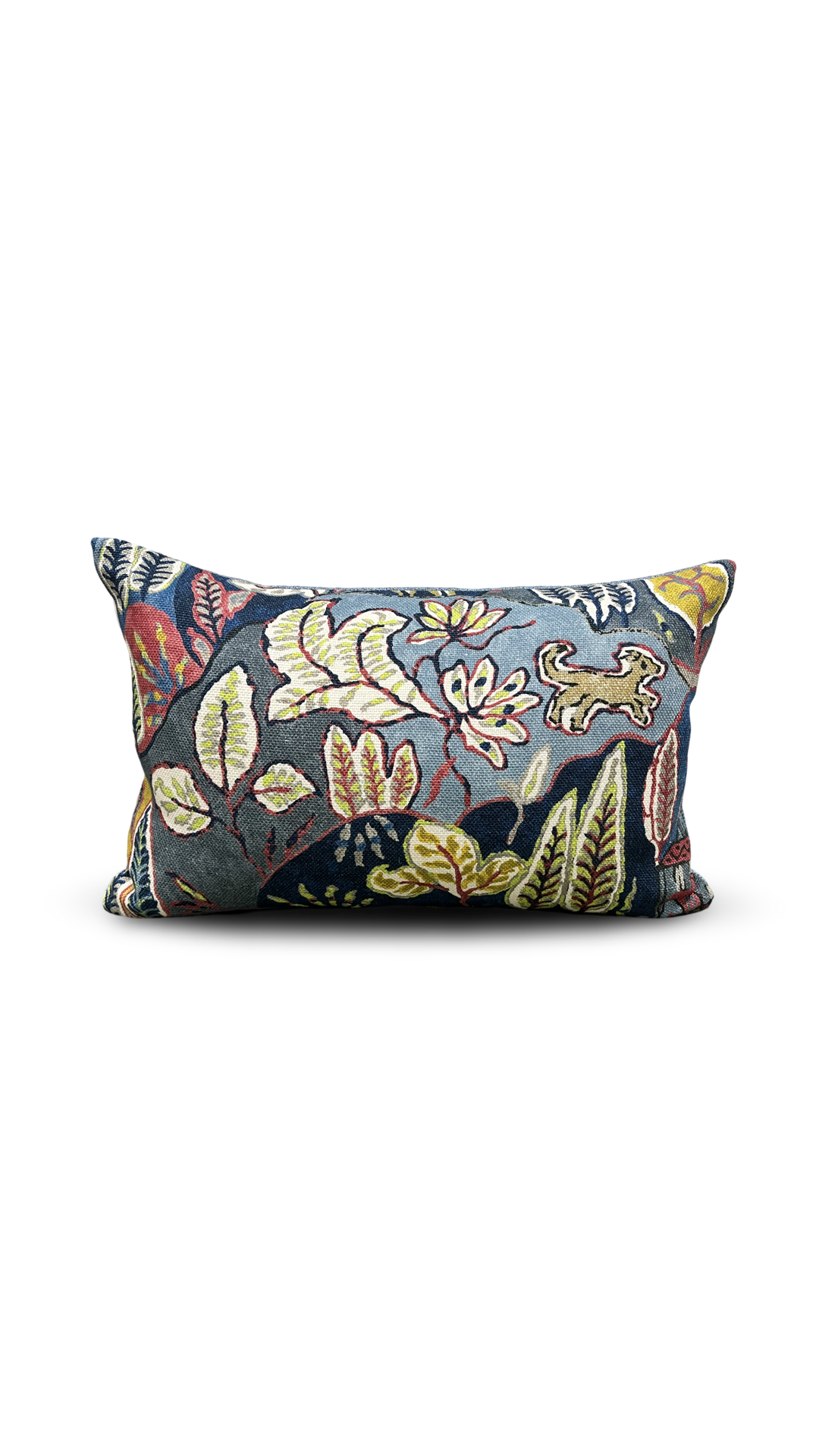 Multi Colored Scenic 12x18" Knife Edge Decorative Lumbar Pillow