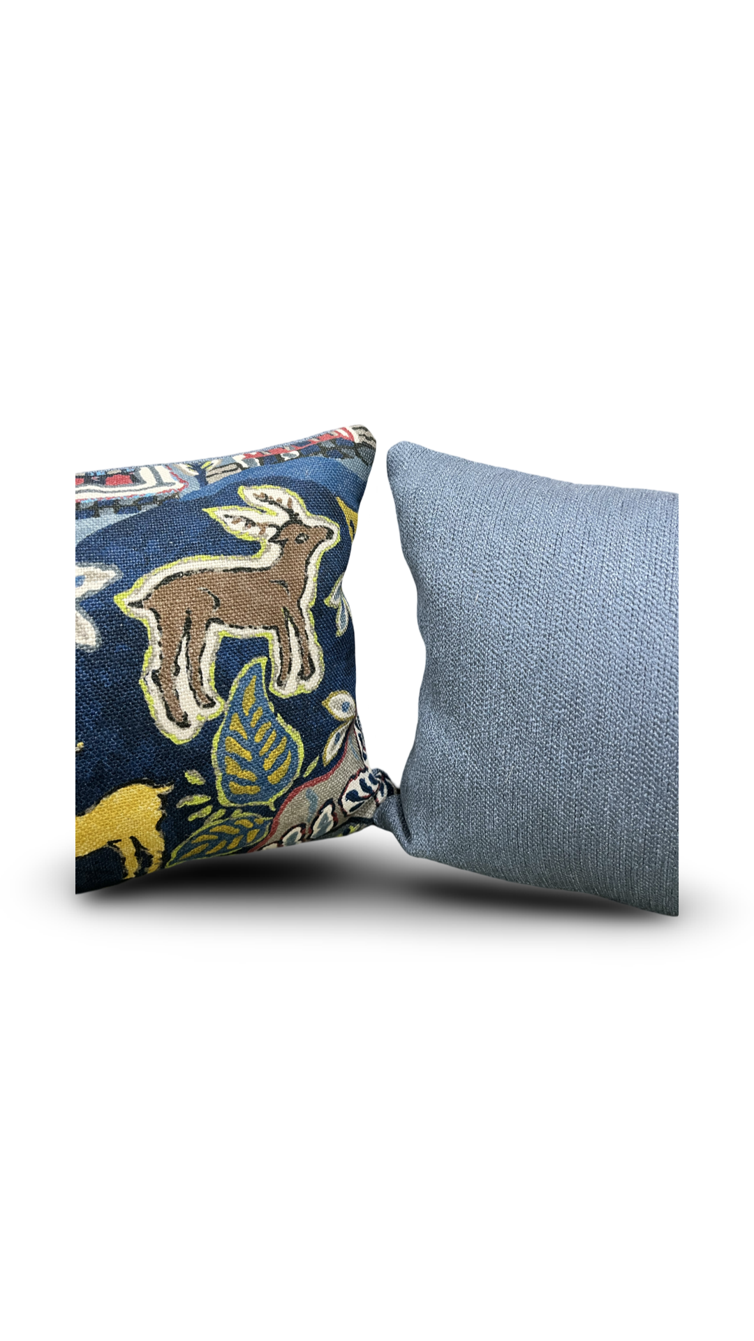 Multi Colored Scenic 12x18" Knife Edge Decorative Lumbar Pillow