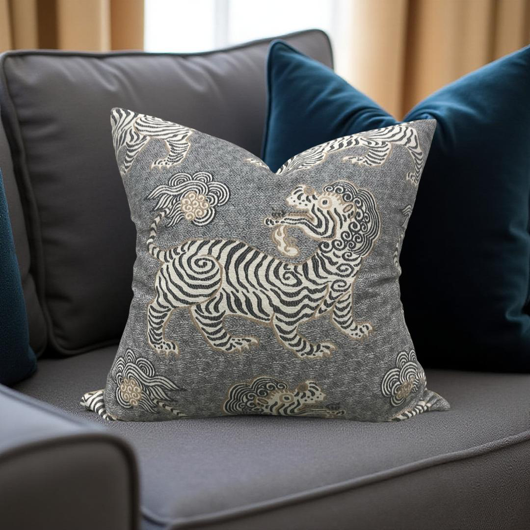 Decorative Pillow Katsumi Onyx 22x22" Knife Edge Cover