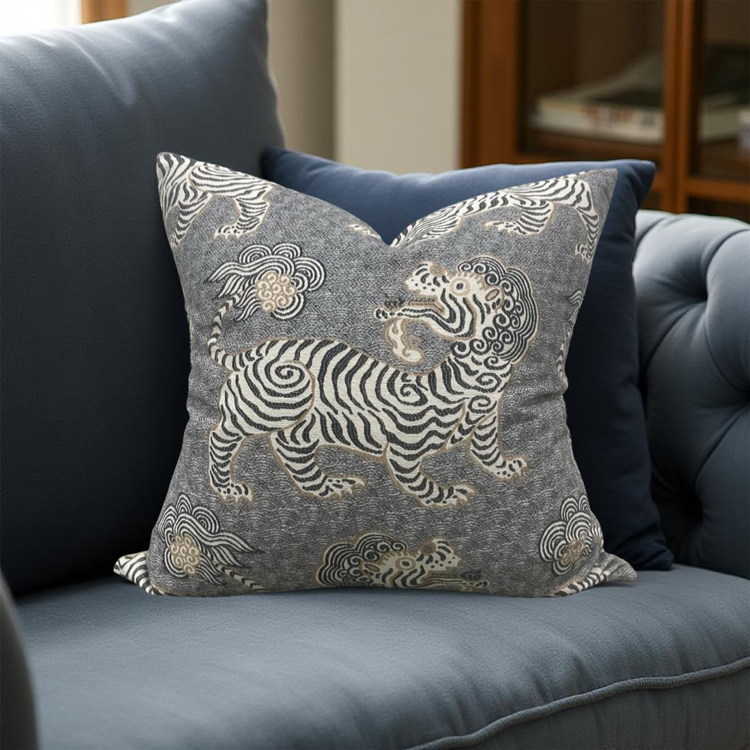 Decorative Pillow Katsumi Onyx 22x22" Knife Edge Cover