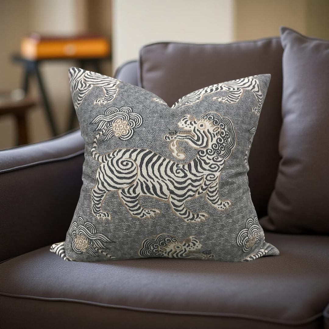 Decorative Pillow Katsumi Onyx 22x22" Knife Edge Cover