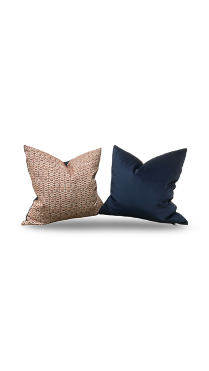 Serene Denim 20x20" Knife Edge Decorative Pillow