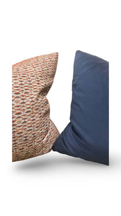Serene Denim 20x20" Knife Edge Decorative Pillow