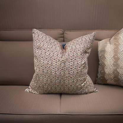 Serene Denim 20x20" Knife Edge Decorative Pillow