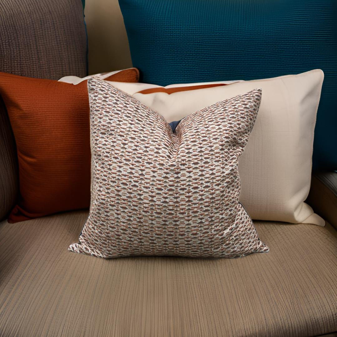 Serene Denim 20x20" Knife Edge Decorative Pillow