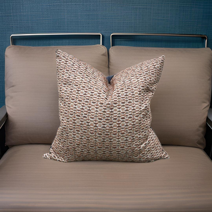 Serene Denim 20x20" Knife Edge Decorative Pillow