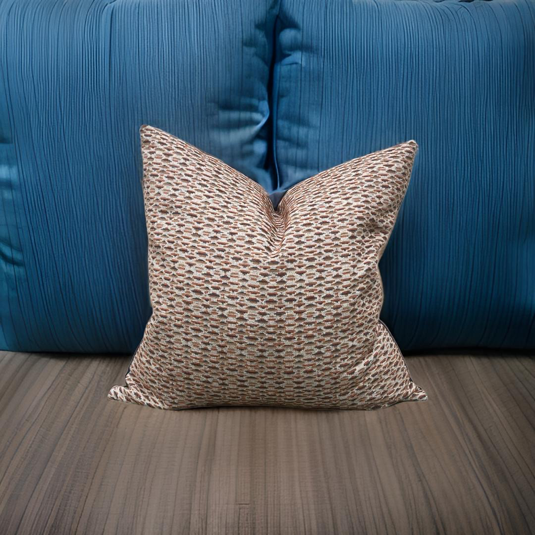 Serene Denim 20x20" Knife Edge Decorative Pillow