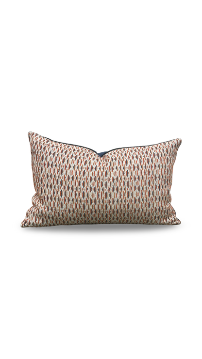 Serene Denim 12x18" Knife Edge Decorative Pillow