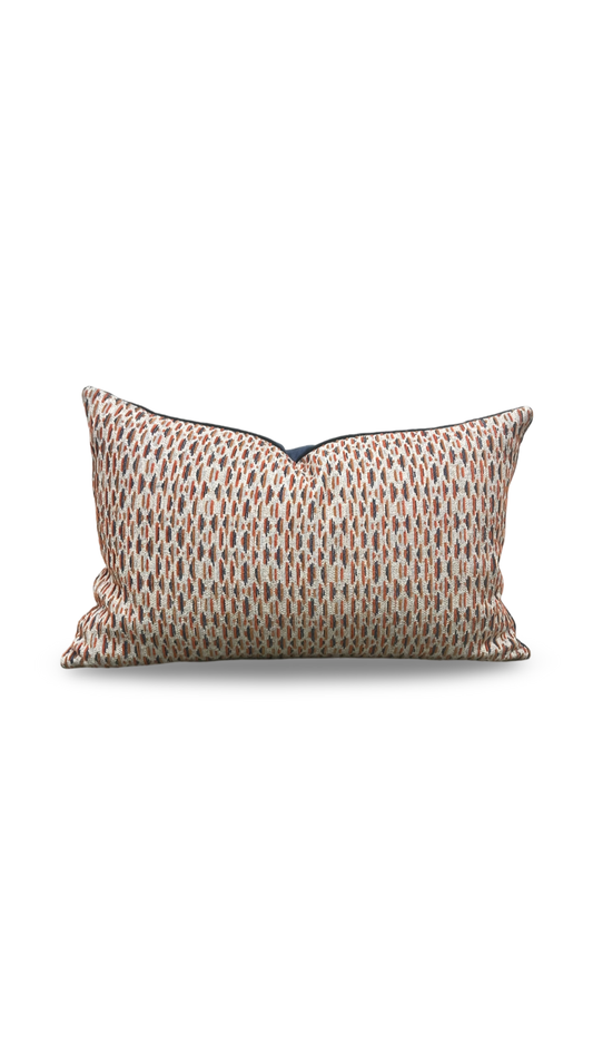 Serene Denim 12x18" Knife Edge Decorative Pillow