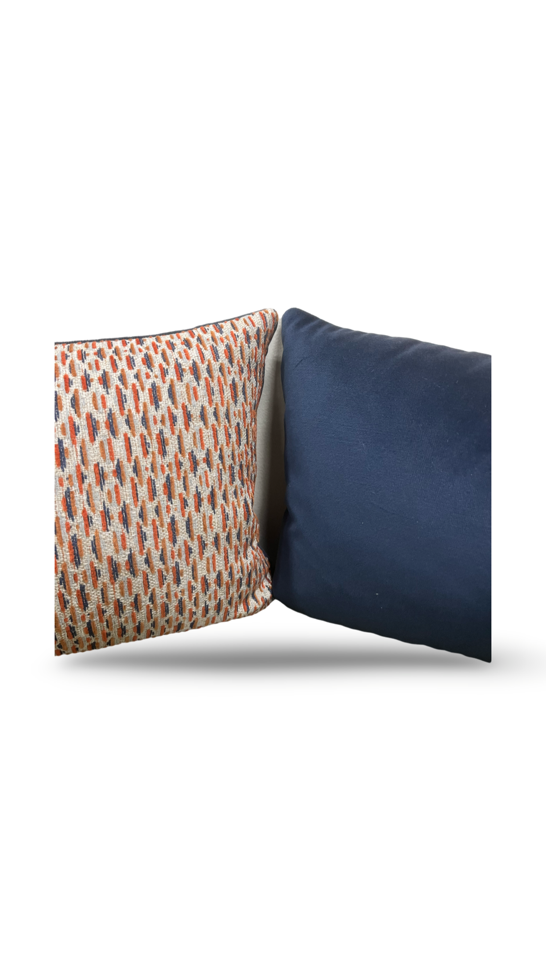Serene Denim 12x18" Knife Edge Decorative Pillow