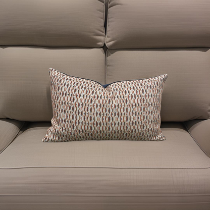 Serene Denim 12x18" Knife Edge Decorative Pillow