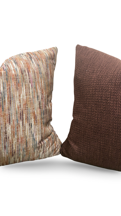 Decorative Pillow Jepson Spice 22x22" Knife Edge Cover