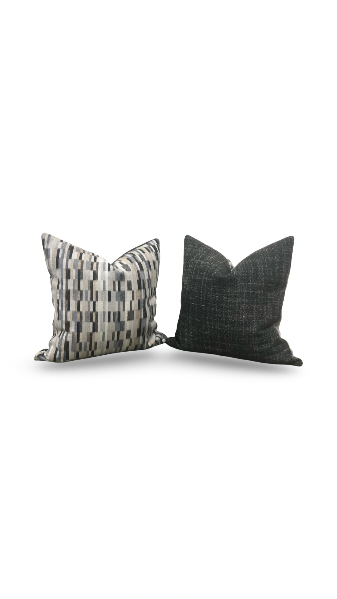 Decorative Pillow Anni Raw Fleece 20x20" Knife Edge Cover