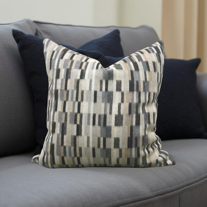 Decorative Pillow Anni Raw Fleece 20x20" Knife Edge Cover