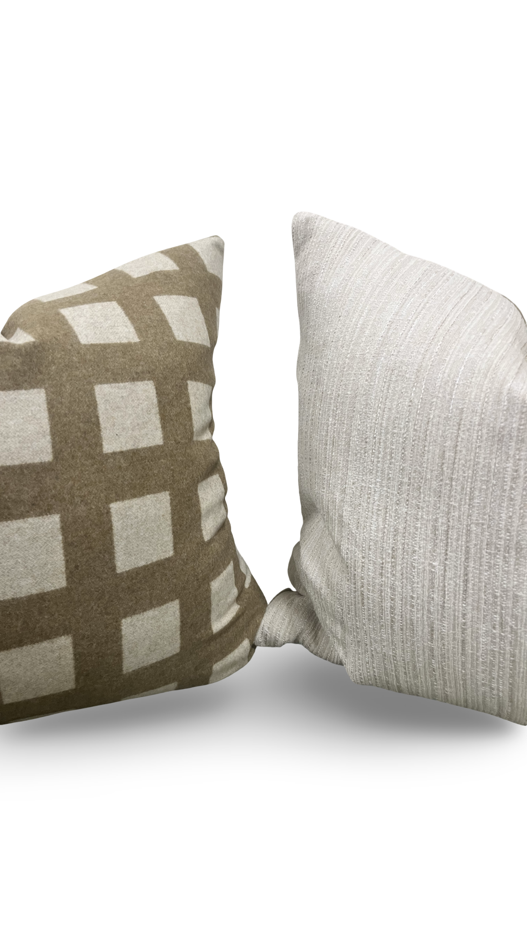 Designer Fabric Union Square Hazel 22x22" Knife Edge Decorative Throw Pillow