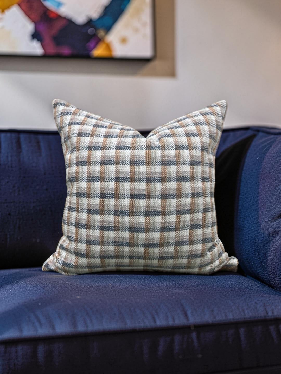 Decorative Pillow Chattanooga Juniper Berry 22x22" Knife Edge Cover