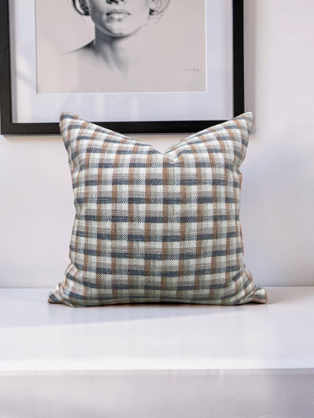 Decorative Pillow Chattanooga Juniper Berry 22x22" Knife Edge Cover