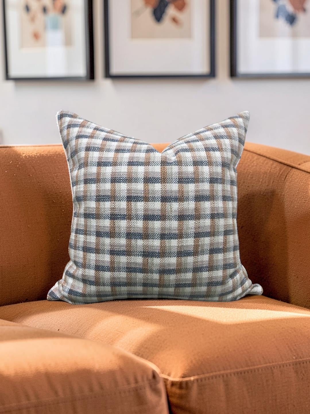 Decorative Pillow Chattanooga Juniper Berry 22x22" Knife Edge Cover