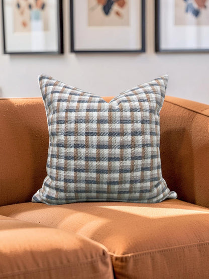 Decorative Pillow Chattanooga Juniper Berry 22x22" Knife Edge Cover