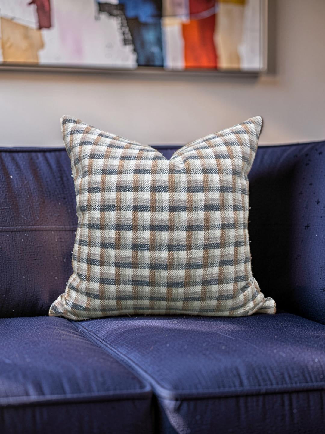 Decorative Pillow Chattanooga Juniper Berry 22x22" Knife Edge Cover