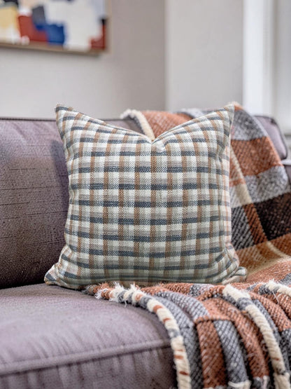 Decorative Pillow Chattanooga Juniper Berry 22x22" Knife Edge Cover