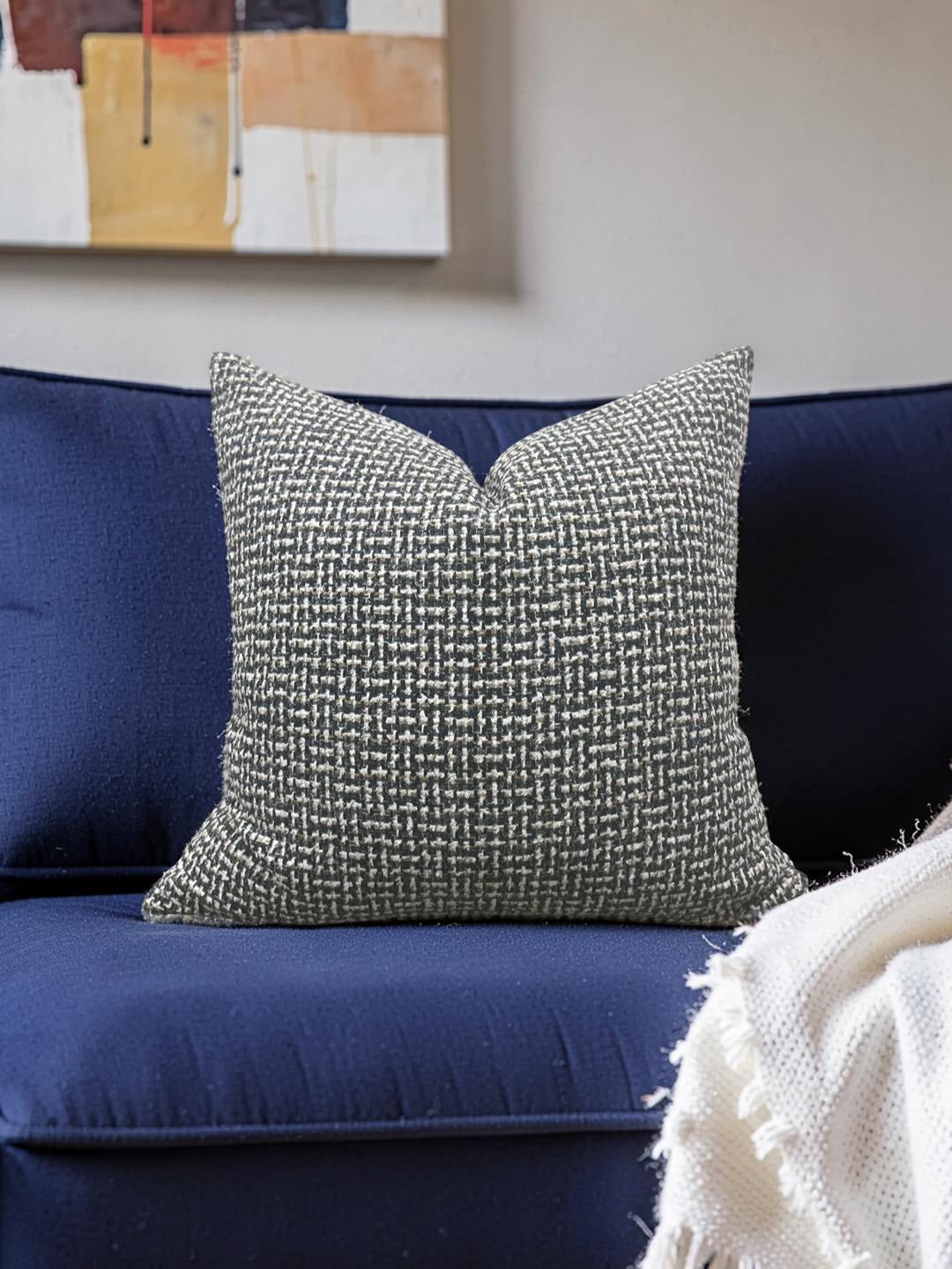 Decorative Pillow Au Courant Champs Elysees - 22x22" Knife Edge Cover