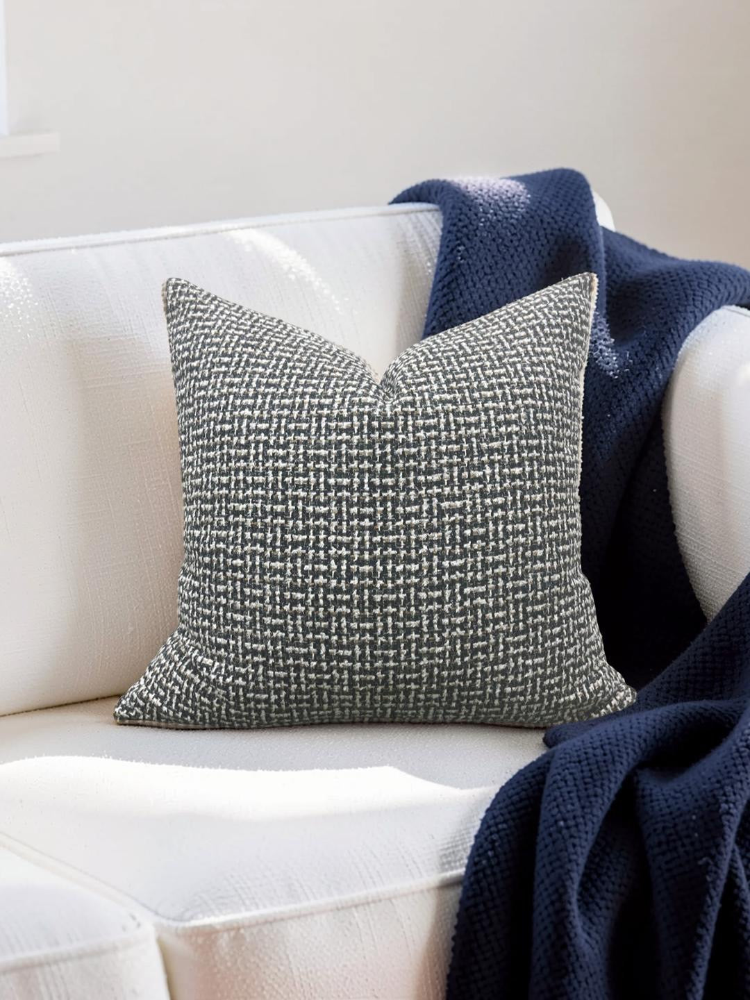 Decorative Pillow Au Courant Champs Elysees - 22x22" Knife Edge Cover