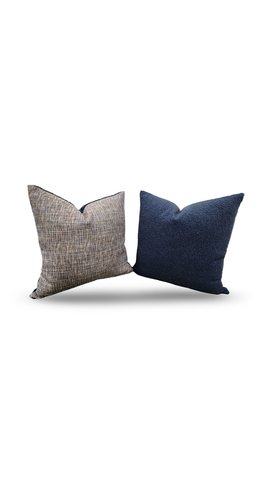 Decorative Pillow Tel Aviv Blue Flame 22x22" Knife Edge Cover