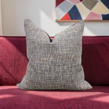 Decorative Pillow Tel Aviv Blue Flame 22x22" Knife Edge Cover