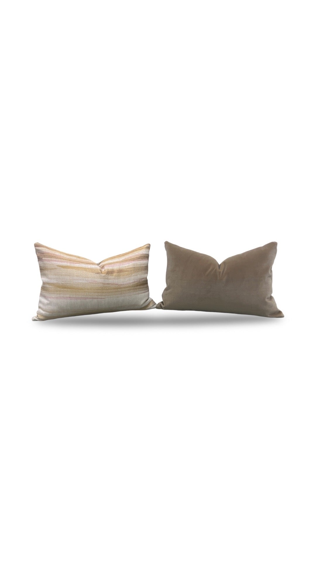 Pollack Lumbar Pillow True Horizon Sunset - 12x18" Knife Edge Cover