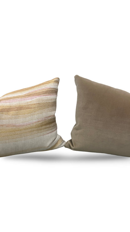 Pollack Lumbar Pillow True Horizon Sunset - 12x18" Knife Edge Cover