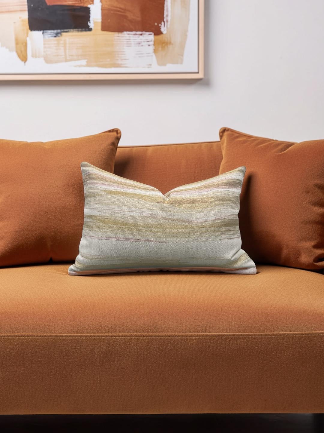 Pollack Lumbar Pillow True Horizon Sunset - 12x18" Knife Edge Cover