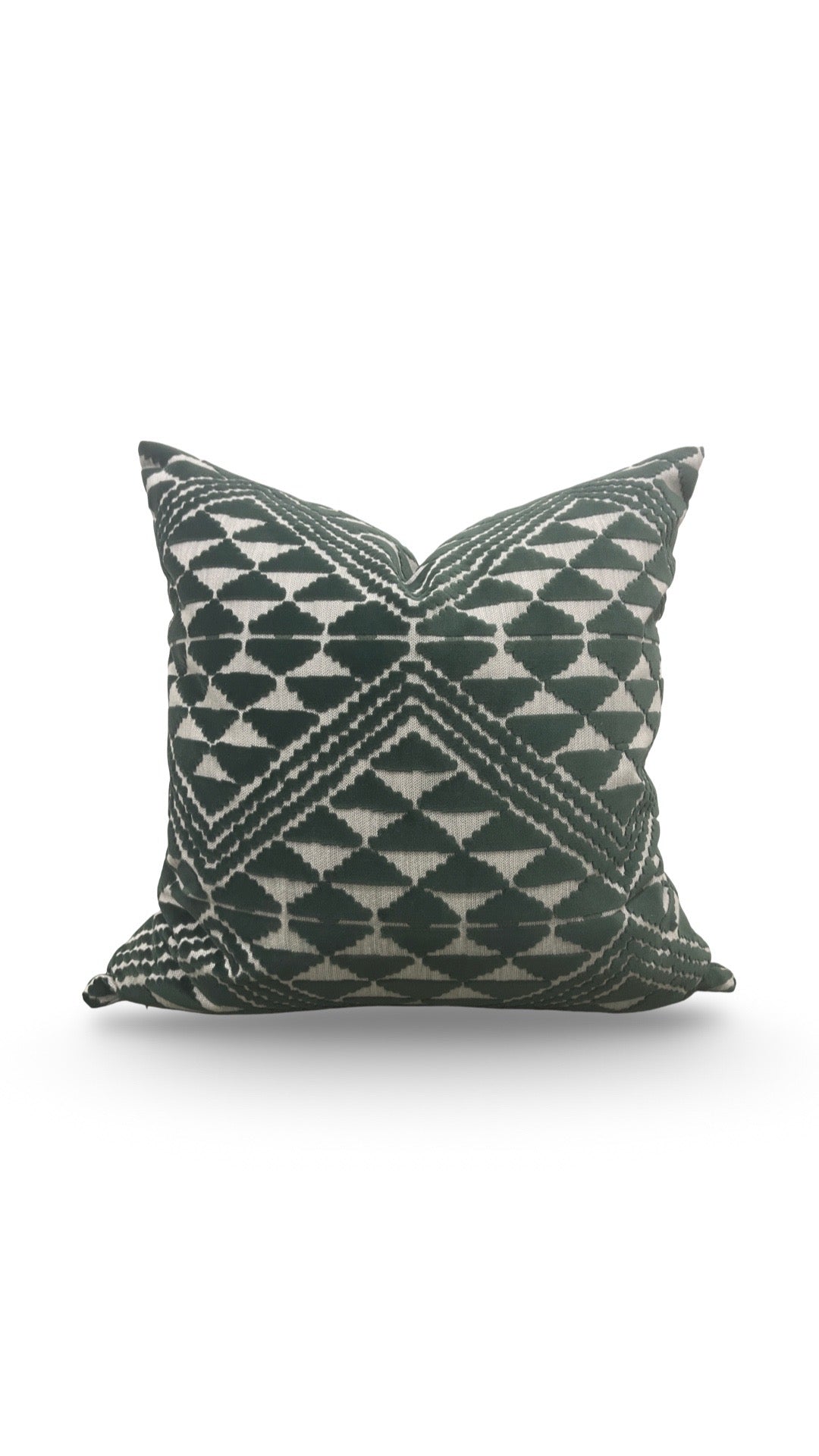 Pollack Fabric Decorative Pillow Andalusia Hillside 20x20" Knife Edge Cover