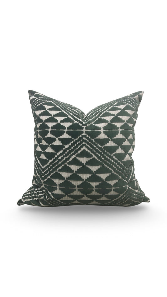 Pollack Fabric Decorative Pillow Andalusia Hillside 20x20" Knife Edge Cover