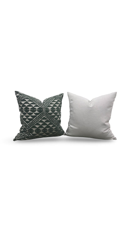 Pollack Fabric Decorative Pillow Andalusia Hillside 20x20" Knife Edge Cover