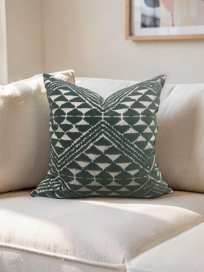 Pollack Fabric Decorative Pillow Andalusia Hillside 20x20" Knife Edge Cover
