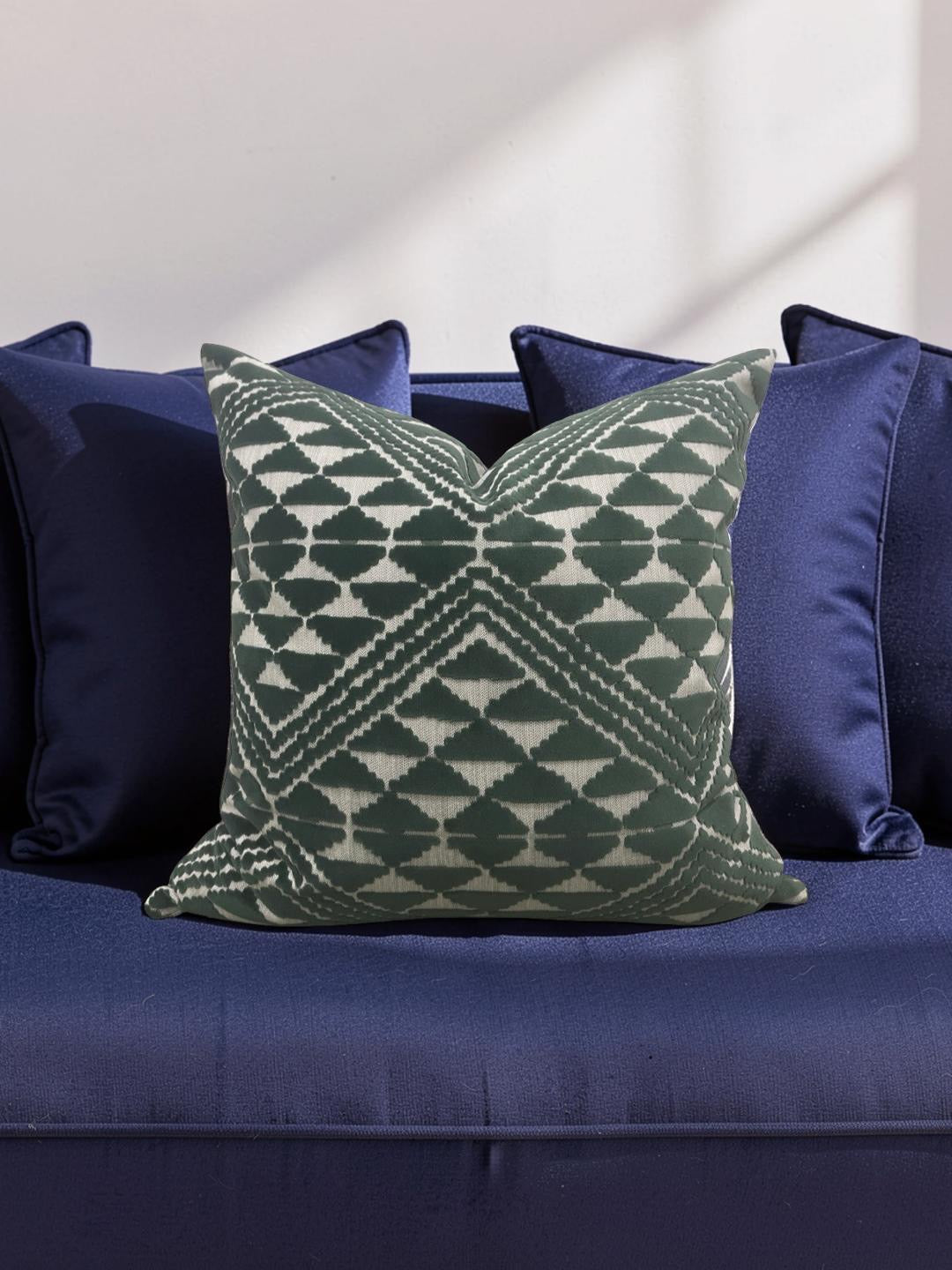 Pollack Fabric Decorative Pillow Andalusia Hillside 20x20" Knife Edge Cover
