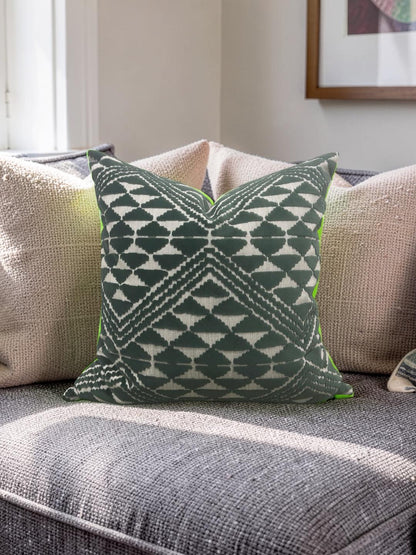 Pollack Fabric Decorative Pillow Andalusia Hillside 20x20" Knife Edge Cover