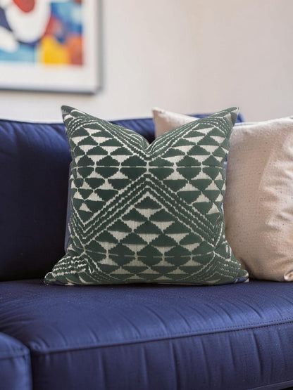 Pollack Fabric Decorative Pillow Andalusia Hillside 20x20" Knife Edge Cover