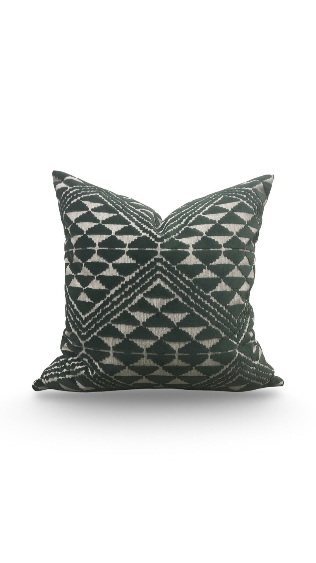 Pollack Fabric Decorative Pillow Andalusia Hillside 20x20" Knife Edge Cover