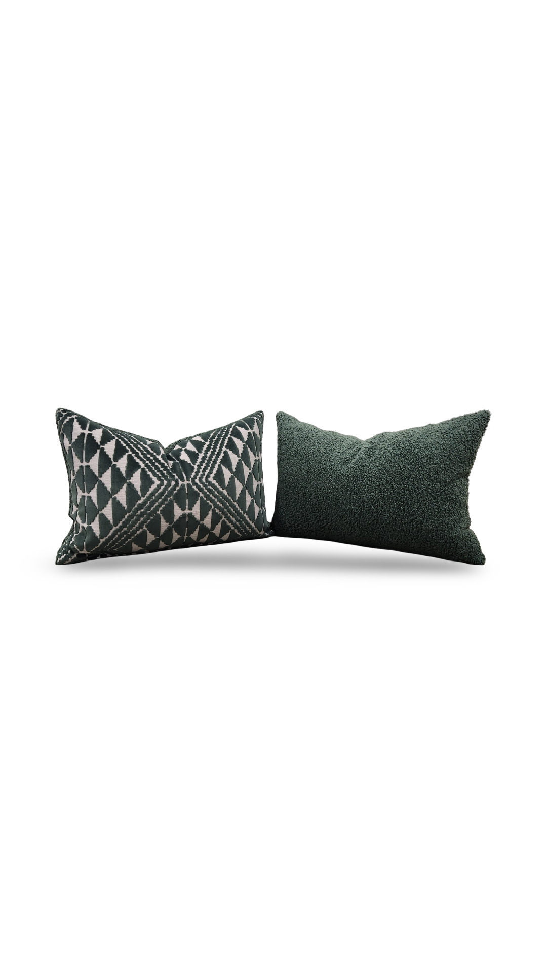 Pollack Lumbar Pillow Andalusia Hillside 12x18" Knife Edge Cover