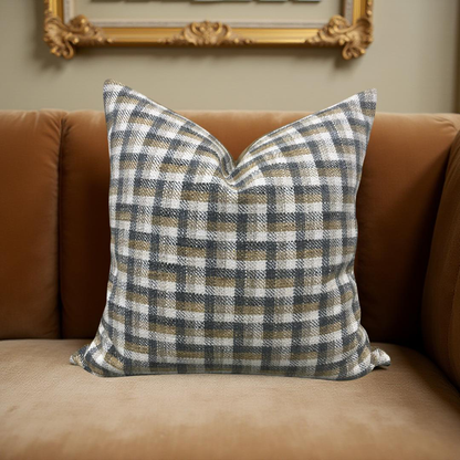 Designer Fabric Chattanooga Bedrock 22x22" Knife Edge Decorative Throw Pillow